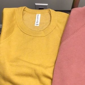 Bella & canvas long sleeve soft sweatshirt